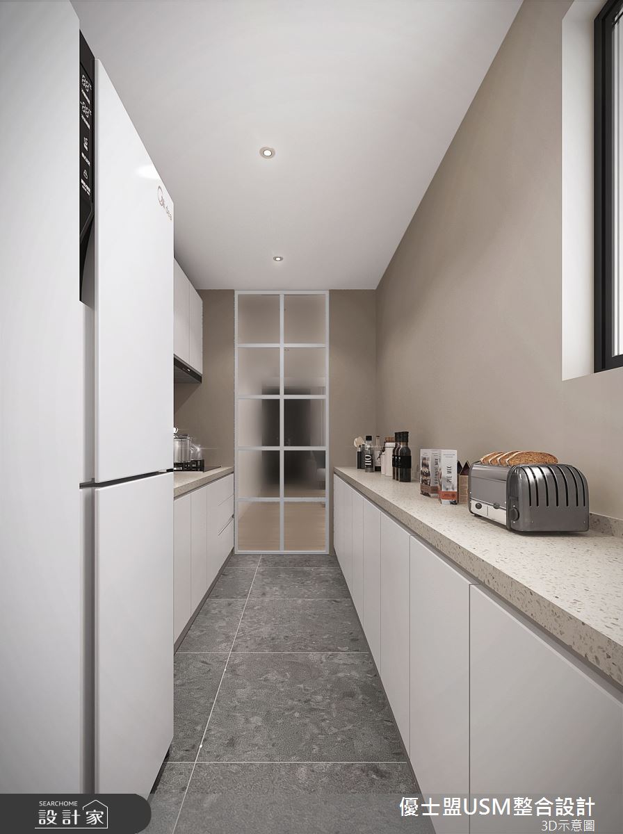 85坪新成屋(5年以下)＿現代風廚房案例圖片＿優士盟整合設計有限公司＿優士盟_32.花蓮85坪現代風之6
