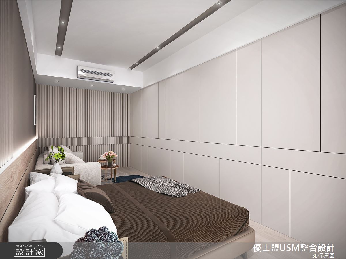85坪新成屋(5年以下)＿現代風臥室案例圖片＿優士盟整合設計有限公司＿優士盟_32.花蓮85坪現代風之8