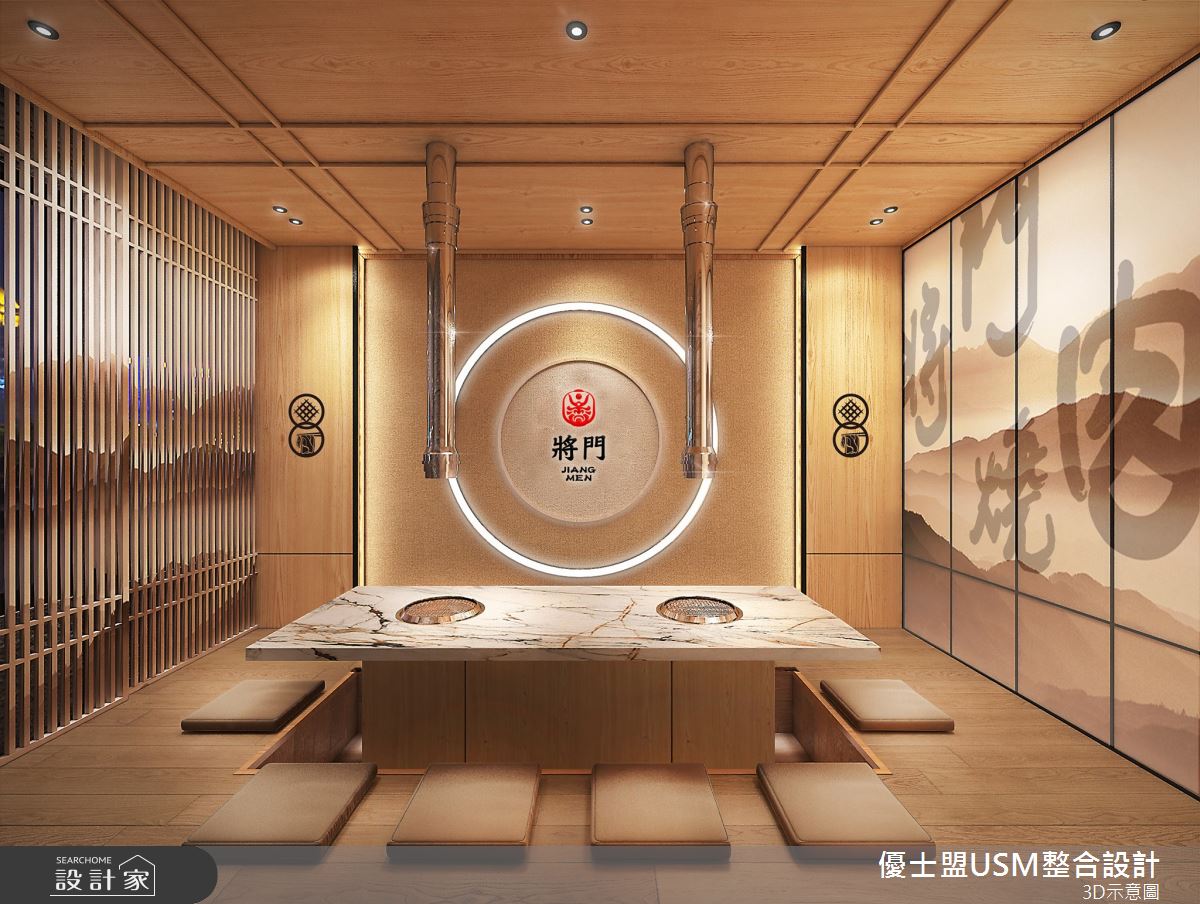 60坪老屋(16~30年)＿日式風商業空間案例圖片＿優士盟整合設計有限公司＿優士盟_33.花蓮商業空間60坪日式風之16