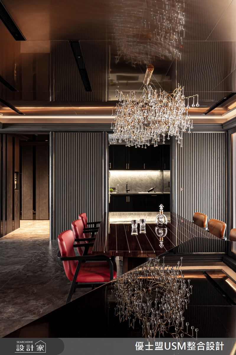 80坪中古屋(5~15年)＿現代風餐廳案例圖片＿優士盟整合設計有限公司＿優士盟_35.藝術饗宴80坪現代風之16