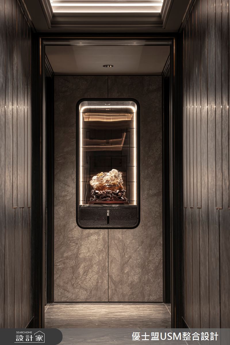 80坪中古屋(5~15年)＿現代風走廊案例圖片＿優士盟整合設計有限公司＿優士盟_35.藝術饗宴80坪現代風之25