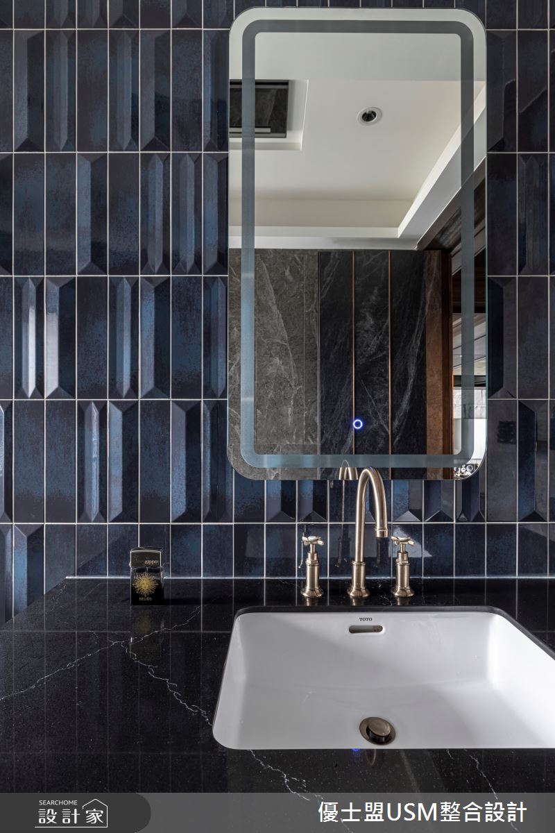80坪中古屋(5~15年)＿現代風浴室案例圖片＿優士盟整合設計有限公司＿優士盟_35.藝術饗宴80坪現代風之31