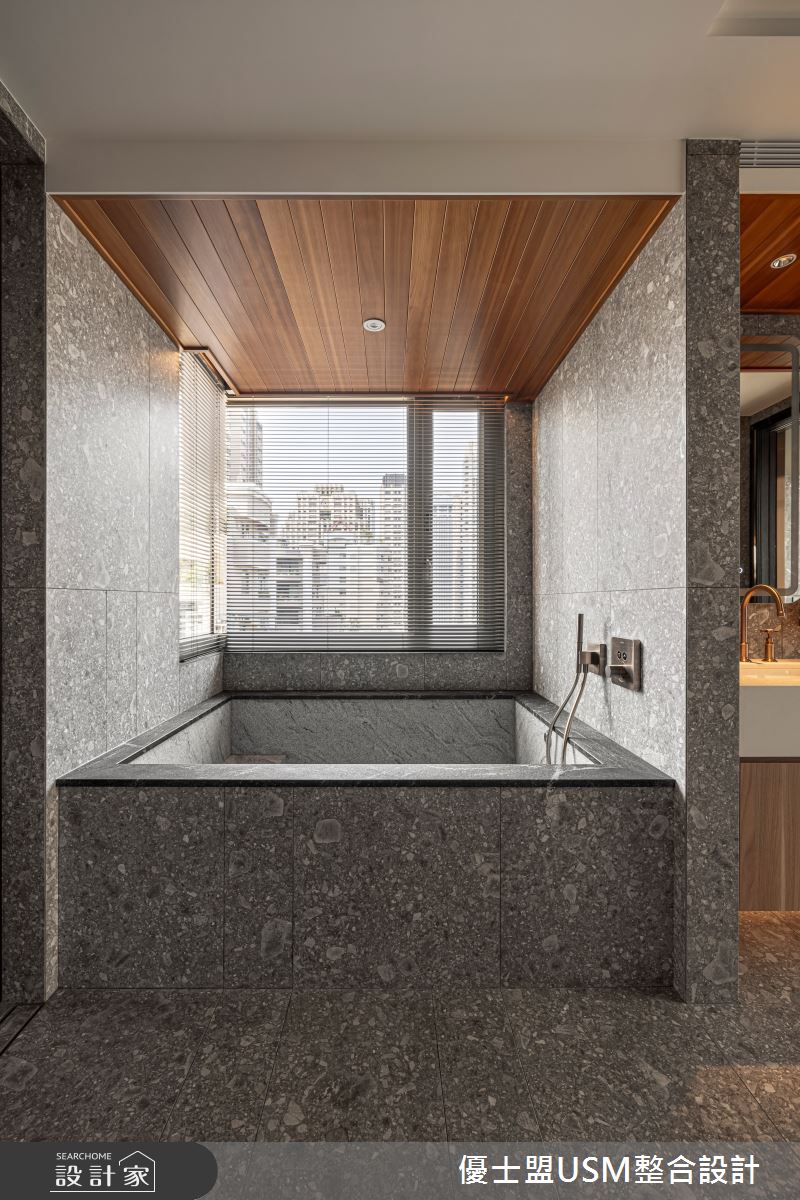 80坪中古屋(5~15年)＿現代風浴室案例圖片＿優士盟整合設計有限公司＿優士盟_35.藝術饗宴80坪現代風之42
