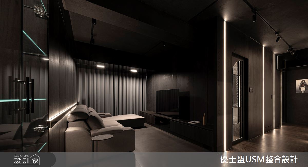 20坪老屋(31~40年)＿現代風客廳案例圖片＿優士盟整合設計有限公司＿優士盟_37.20坪現代風之2