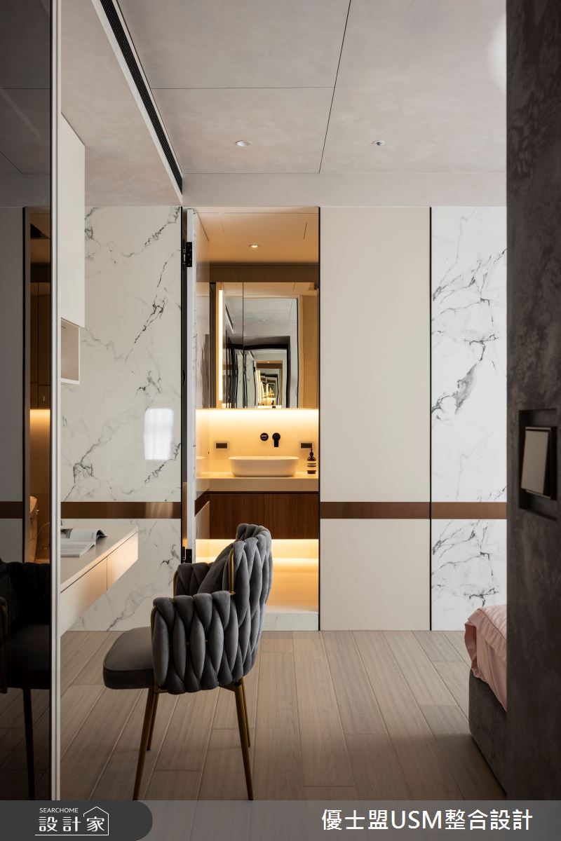 90坪中古屋(5~15年)＿人文禪風臥室案例圖片＿優士盟整合設計有限公司＿優士盟_38.台北90坪人文禪風之19