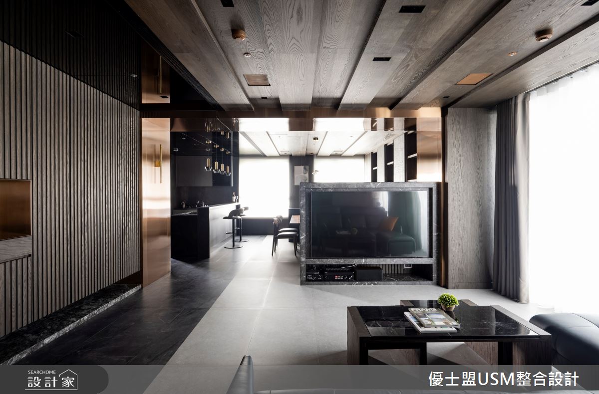 90坪中古屋(5~15年)＿人文禪風客廳案例圖片＿優士盟整合設計有限公司＿優士盟_38.台北90坪人文禪風之3