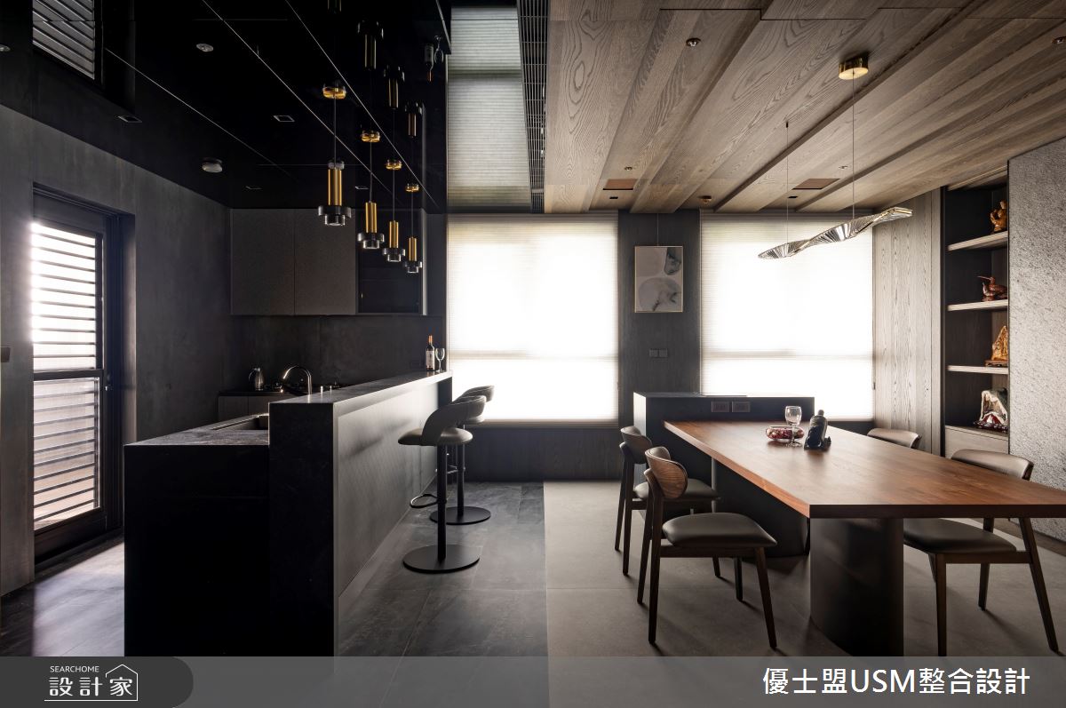 90坪中古屋(5~15年)＿人文禪風餐廳案例圖片＿優士盟整合設計有限公司＿優士盟_38.台北90坪人文禪風之9