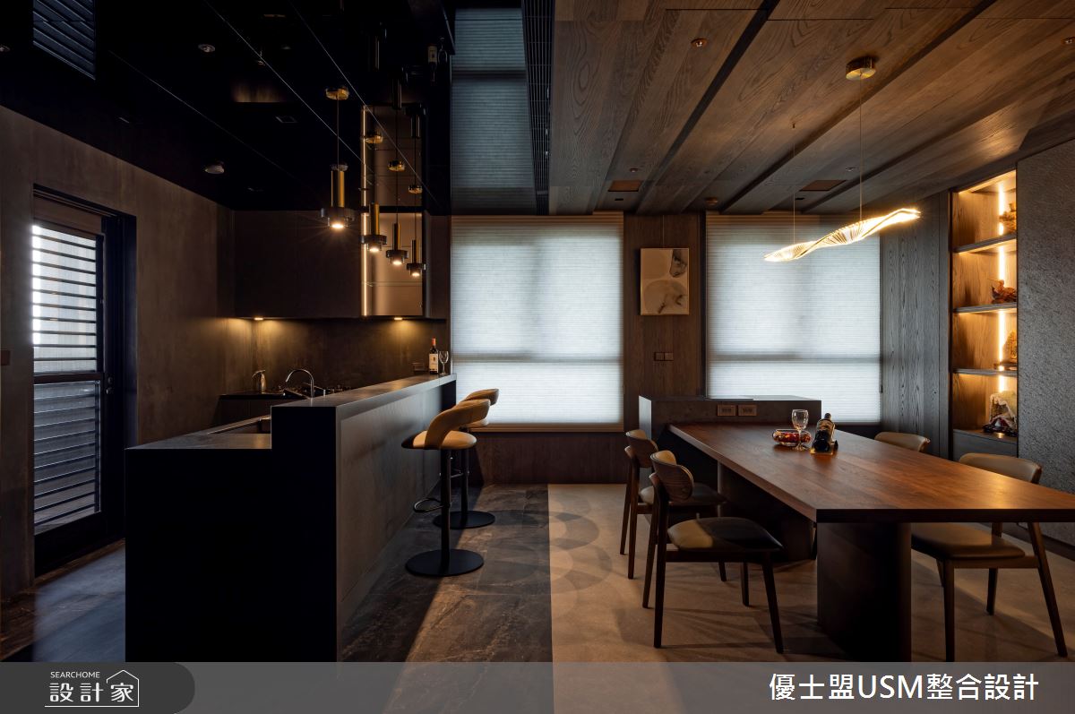 90坪中古屋(5~15年)＿人文禪風餐廳案例圖片＿優士盟整合設計有限公司＿優士盟_38.台北90坪人文禪風之10