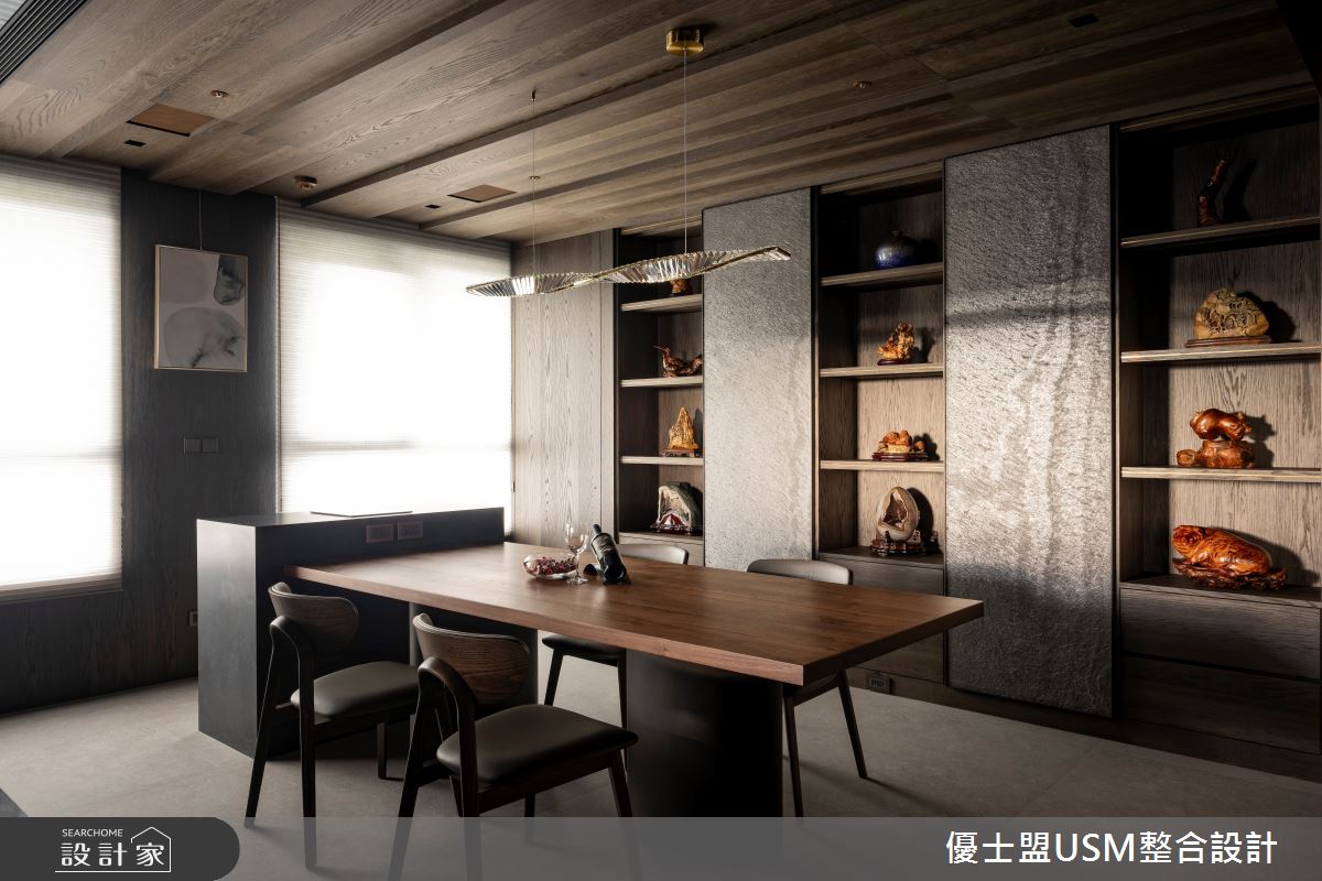 90坪中古屋(5~15年)＿人文禪風餐廳案例圖片＿優士盟整合設計有限公司＿優士盟_38.台北90坪人文禪風之11