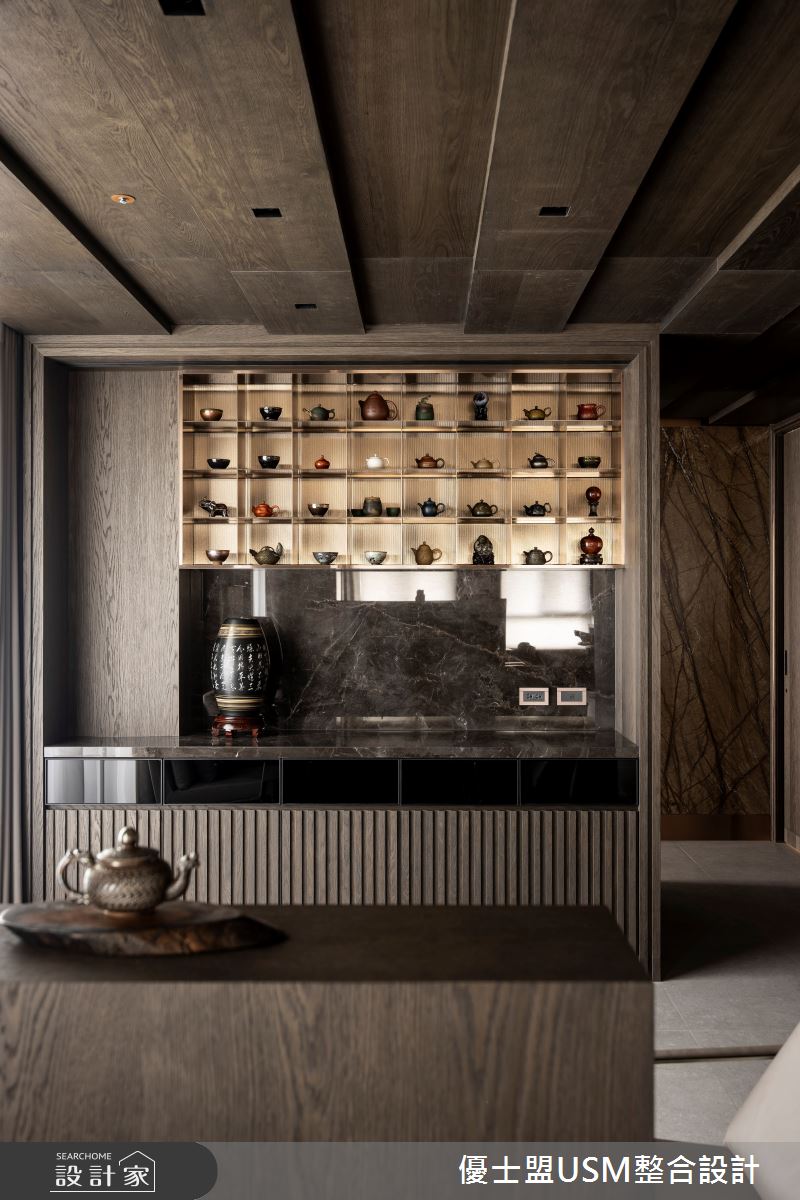 90坪中古屋(5~15年)＿人文禪風案例圖片＿優士盟整合設計有限公司＿優士盟_38.台北90坪人文禪風之40