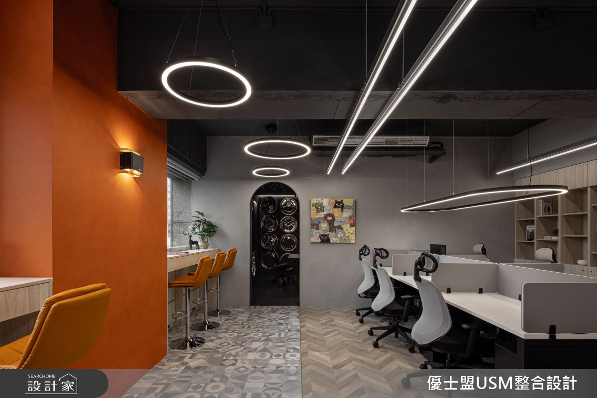 75坪老屋(31~40年)＿現代工業風商業空間案例圖片＿優士盟整合設計有限公司＿優士盟_39.台北75坪現代工業風之19