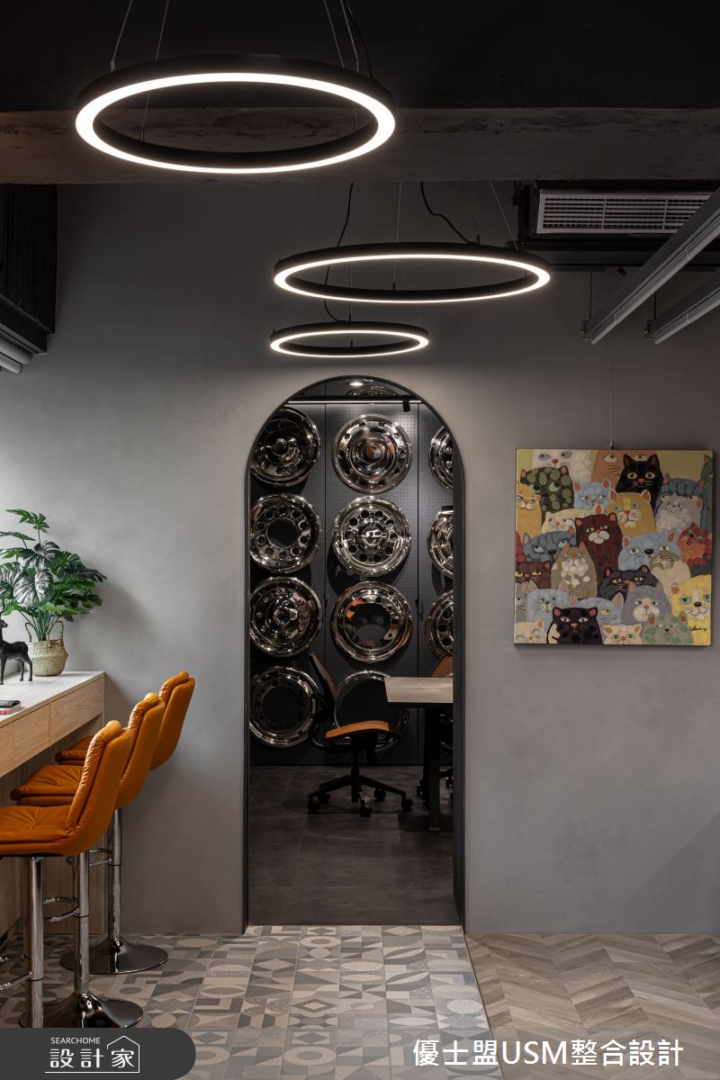 75坪老屋(31~40年)＿現代工業風商業空間案例圖片＿優士盟整合設計有限公司＿優士盟_39.台北75坪現代工業風之21