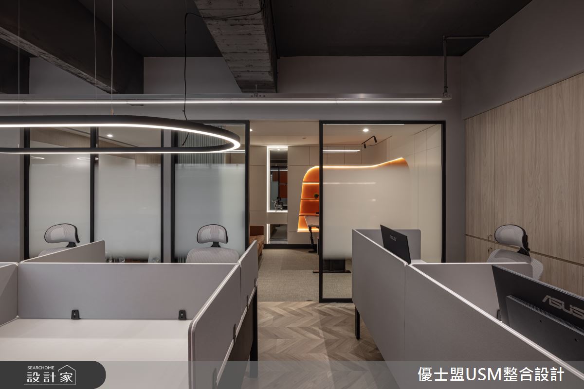 75坪老屋(31~40年)＿現代工業風商業空間案例圖片＿優士盟整合設計有限公司＿優士盟_39.台北75坪現代工業風之25