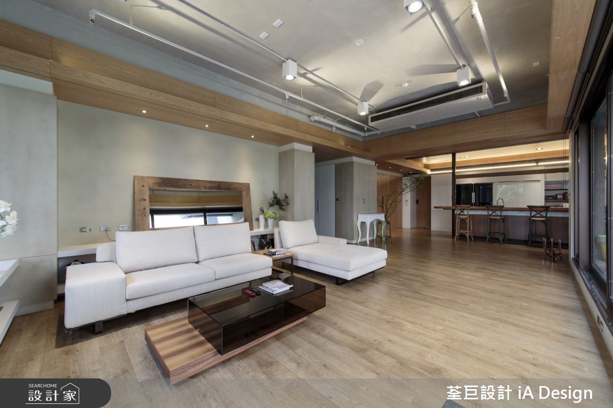 80坪新成屋(5年以下)＿美式風案例圖片＿荃巨設計 change by design＿荃巨_01之2