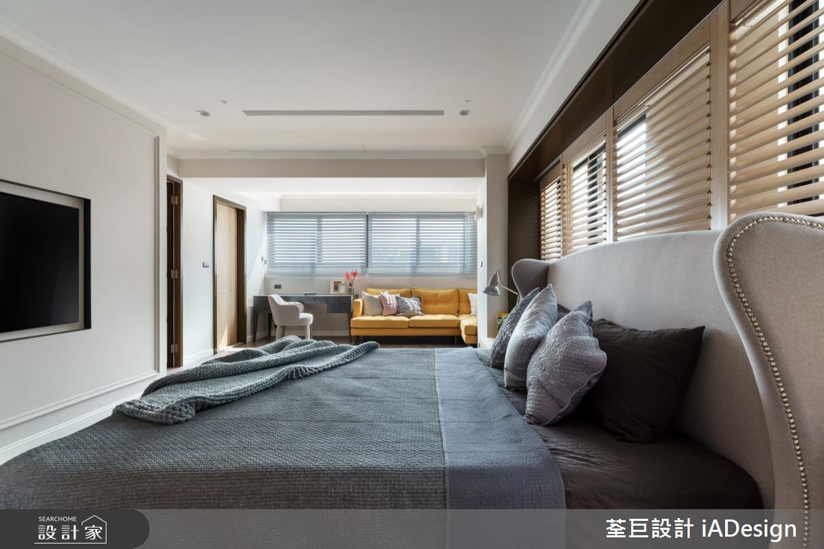 60坪新成屋(5年以下)＿美式風臥室案例圖片＿荃巨設計 change by design＿荃巨_16之12