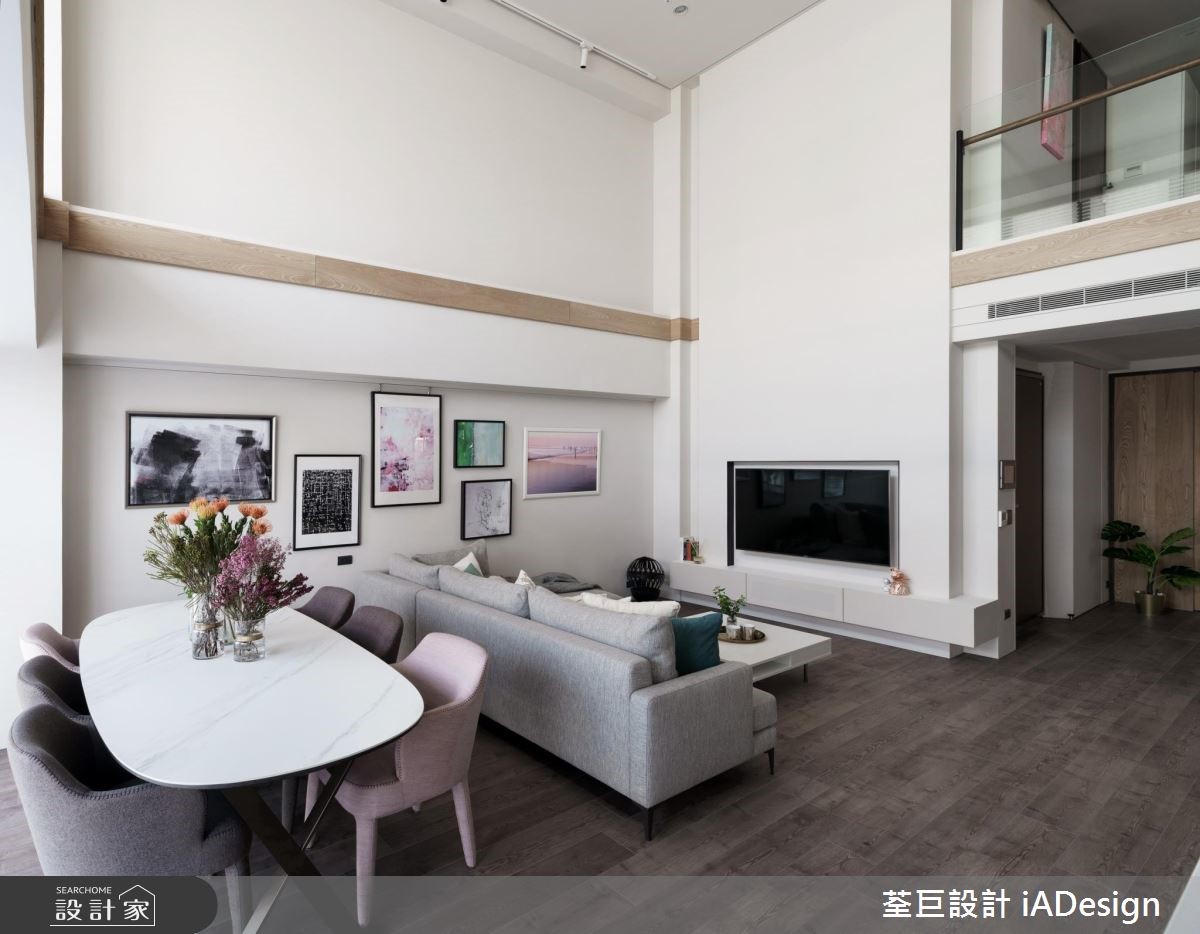 60坪新成屋(5年以下)＿美式風客廳餐廳案例圖片＿荃巨設計 change by design＿荃巨_16之1