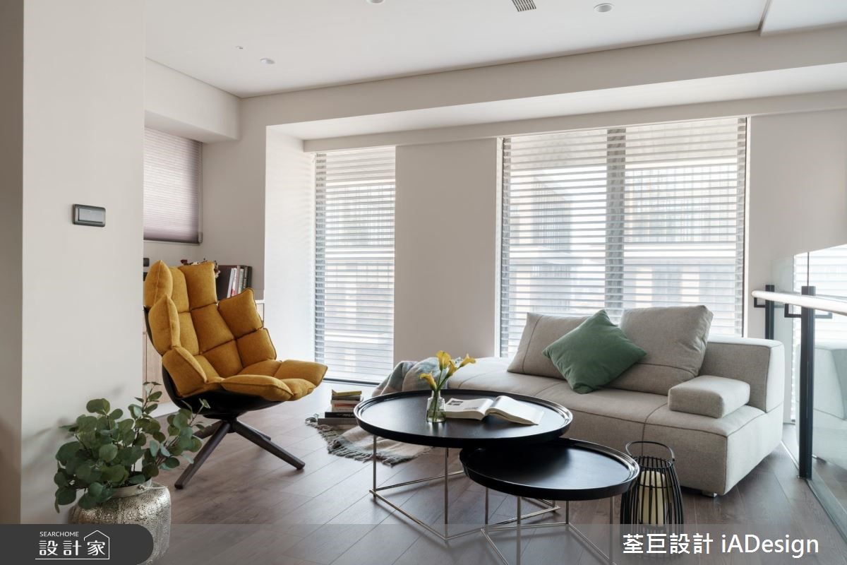 60坪新成屋(5年以下)＿美式風客廳案例圖片＿荃巨設計 change by design＿荃巨_16之20
