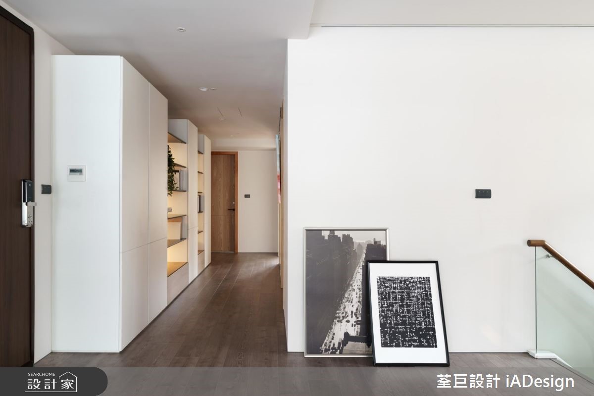 60坪新成屋(5年以下)＿美式風走廊案例圖片＿荃巨設計 change by design＿荃巨_16之23