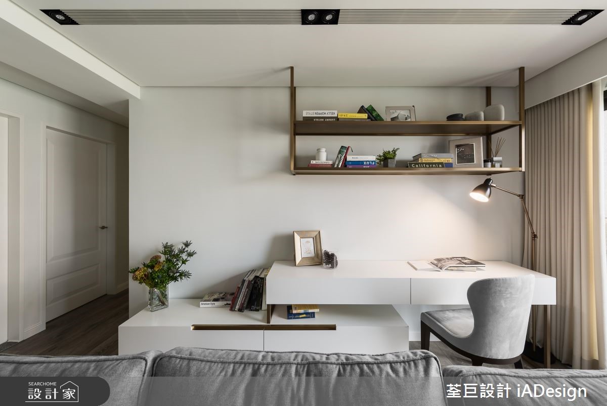 60坪新成屋(5年以下)＿美式風書房案例圖片＿荃巨設計 change by design＿荃巨_17之4
