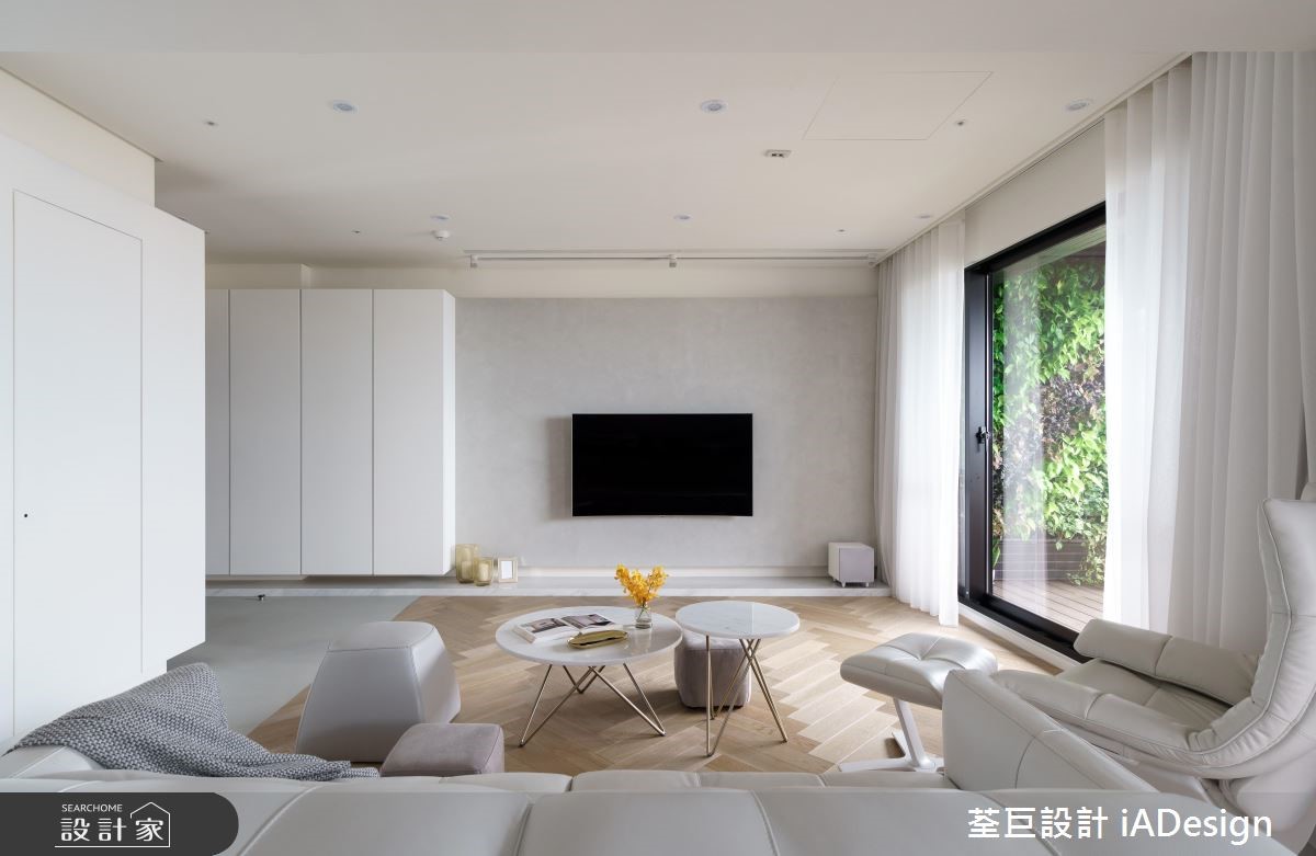 60坪新成屋(5年以下)＿美式風客廳案例圖片＿荃巨設計 change by design＿荃巨_18之3