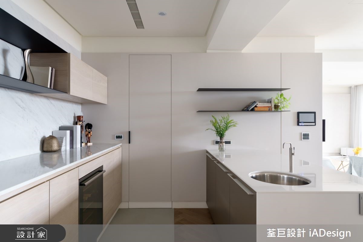 60坪新成屋(5年以下)＿美式風吧檯案例圖片＿荃巨設計 change by design＿荃巨_18之8