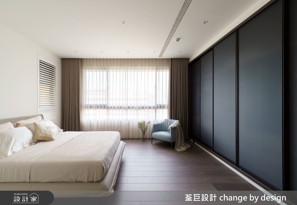 70坪新成屋(5年以下)＿美式風臥室案例圖片＿荃巨設計 change by design＿荃巨_20之11