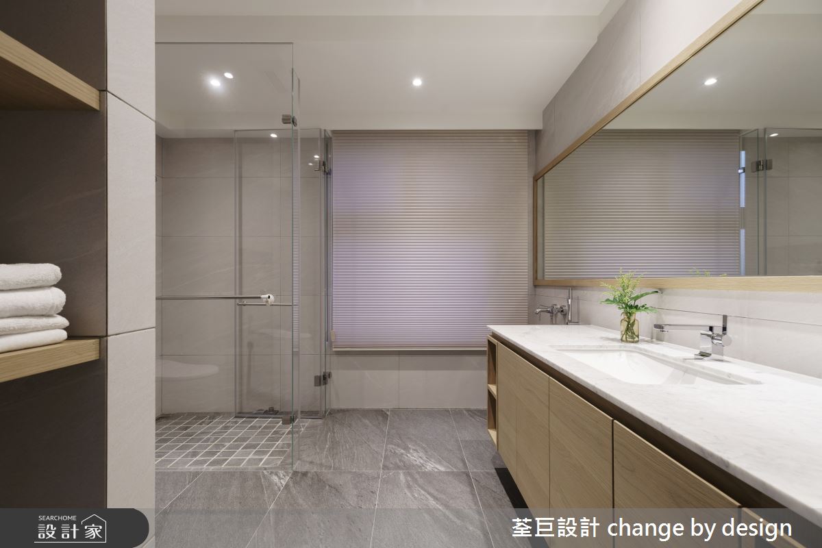 70坪新成屋(5年以下)＿美式風浴室案例圖片＿荃巨設計 change by design＿荃巨_20之13
