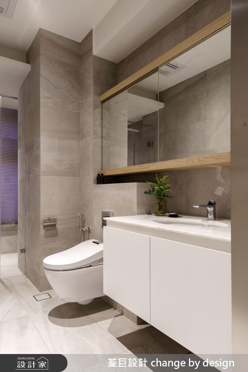 70坪新成屋(5年以下)＿美式風浴室案例圖片＿荃巨設計 change by design＿荃巨_20之22