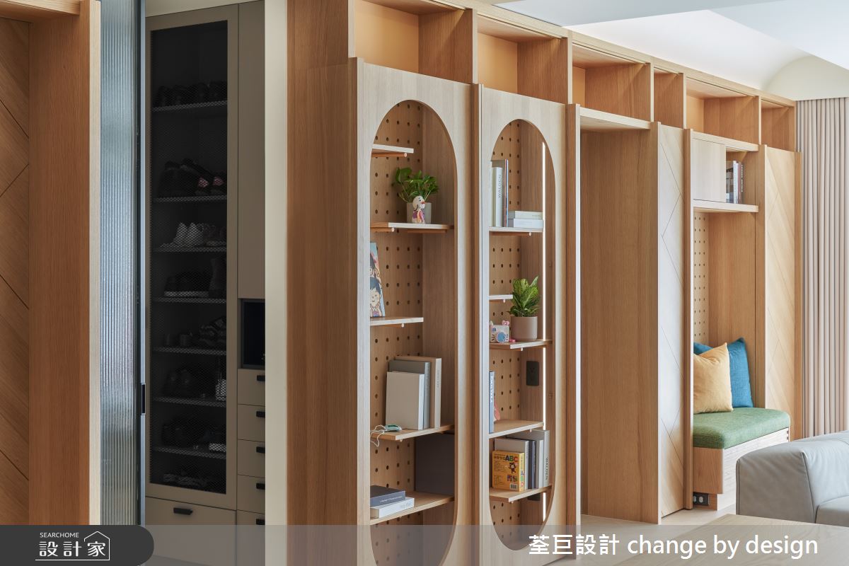 65坪中古屋(5~15年)＿美式風客廳案例圖片＿荃巨設計 change by design＿荃巨_24之11
