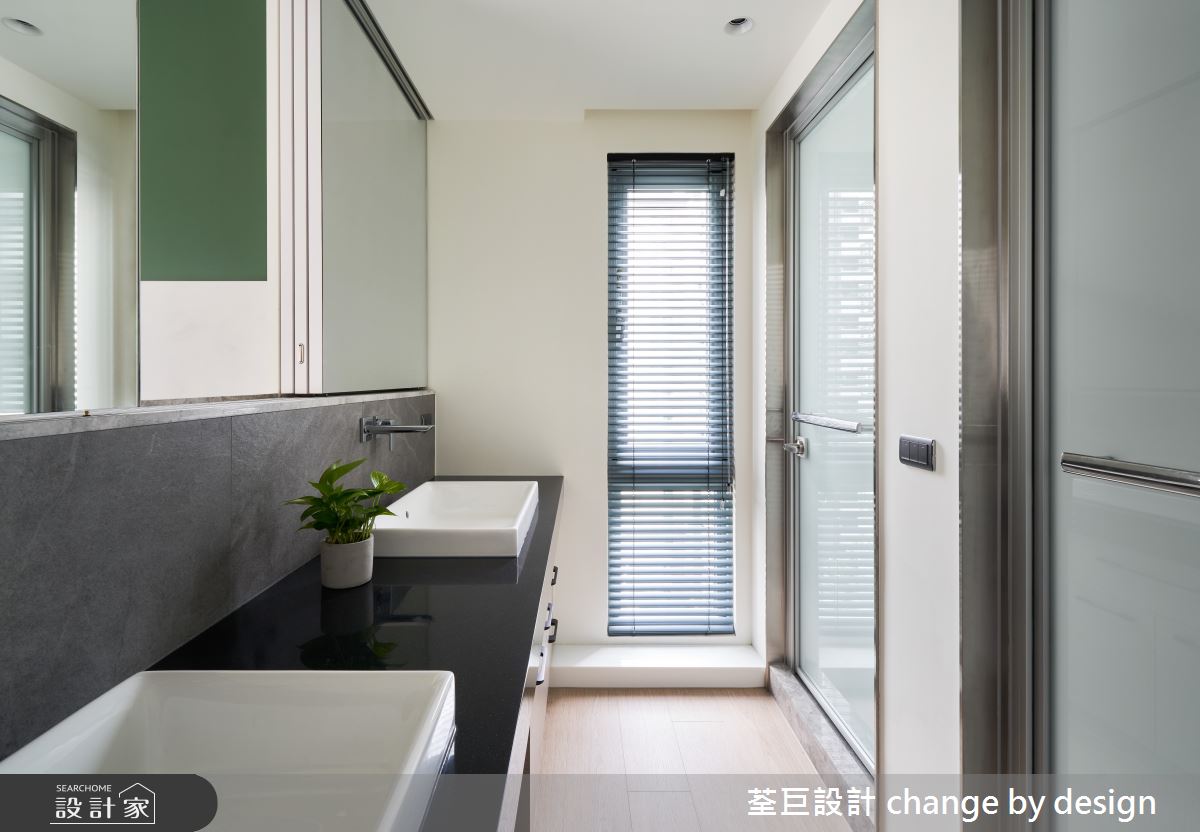 65坪中古屋(5~15年)＿美式風浴室案例圖片＿荃巨設計 change by design＿荃巨_24之24