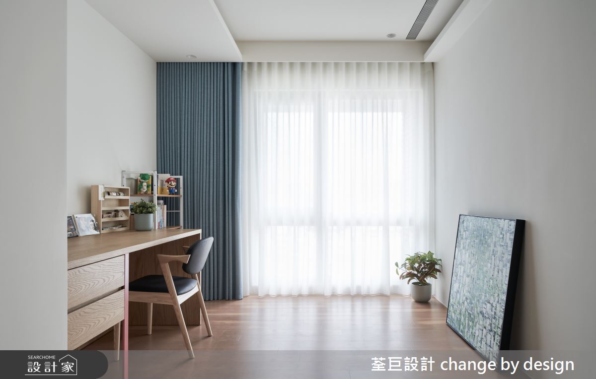 65坪中古屋(5~15年)＿美式風書房案例圖片＿荃巨設計 change by design＿荃巨_24之28