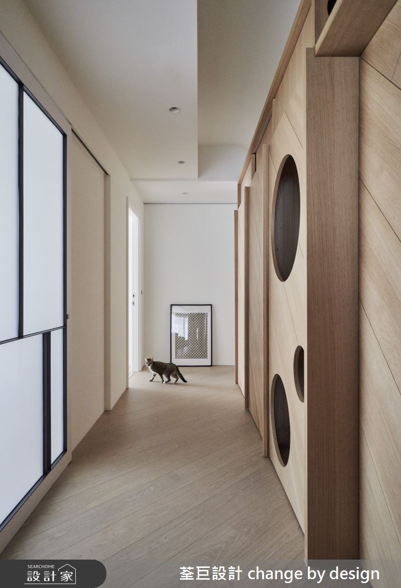 65坪中古屋(5~15年)＿美式風走廊寵物案例圖片＿荃巨設計 change by design＿荃巨_24之16