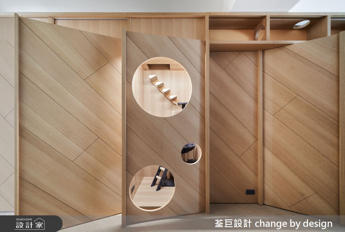 65坪中古屋(5~15年)＿美式風走廊寵物案例圖片＿荃巨設計 change by design＿荃巨_24之18