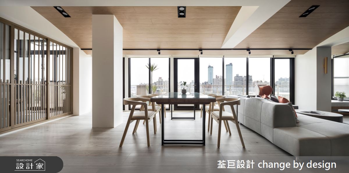 65坪中古屋(5~15年)＿日式無印風客廳餐廳案例圖片＿荃巨設計 change by design＿荃巨_25之5