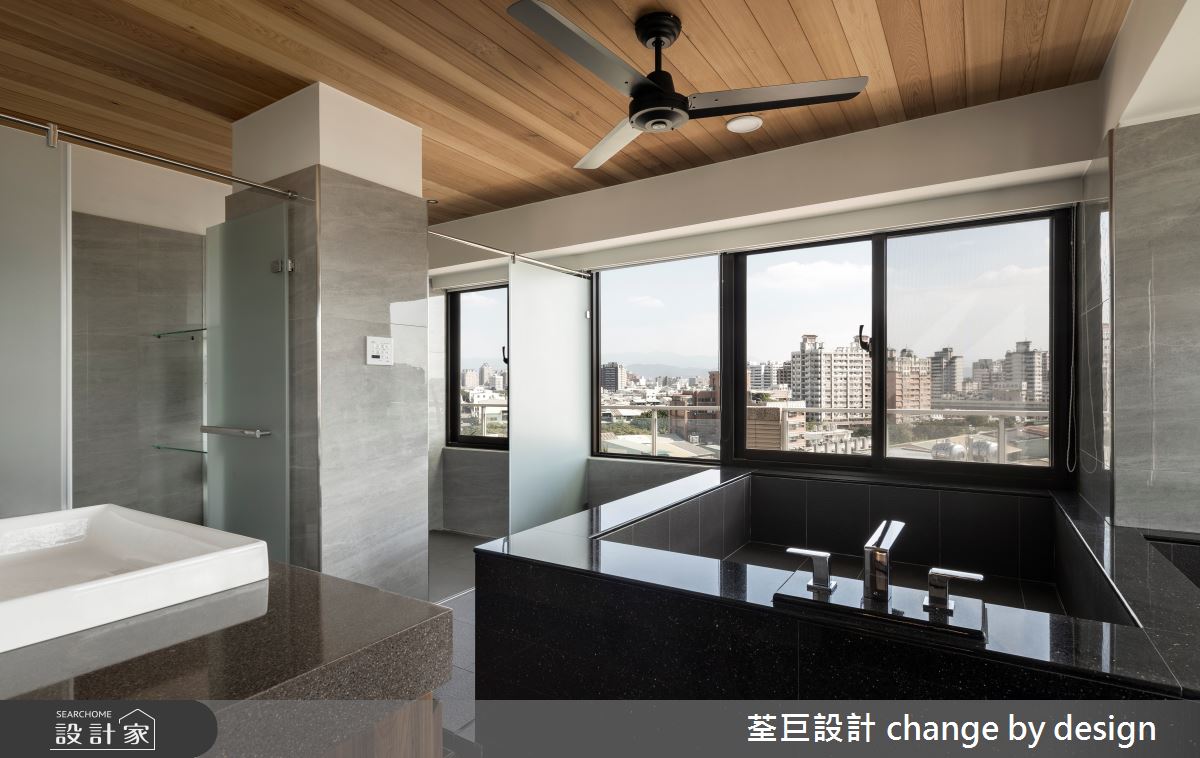 65坪中古屋(5~15年)＿日式無印風浴室案例圖片＿荃巨設計 change by design＿荃巨_25之20