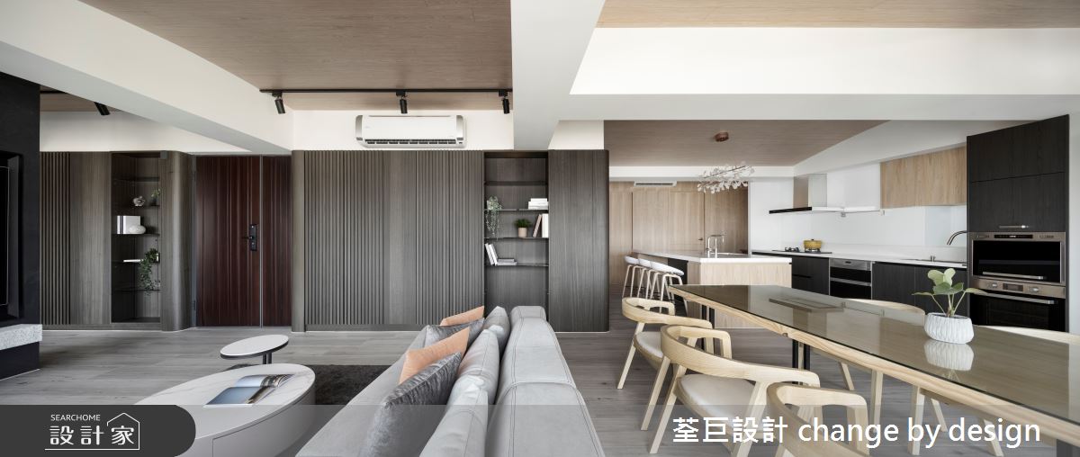 65坪中古屋(5~15年)＿日式無印風客廳廚房案例圖片＿荃巨設計 change by design＿荃巨_25之9