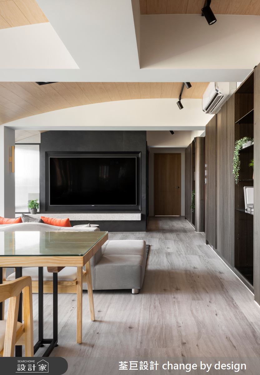 65坪中古屋(5~15年)＿日式無印風客廳餐廳案例圖片＿荃巨設計 change by design＿荃巨_25之8