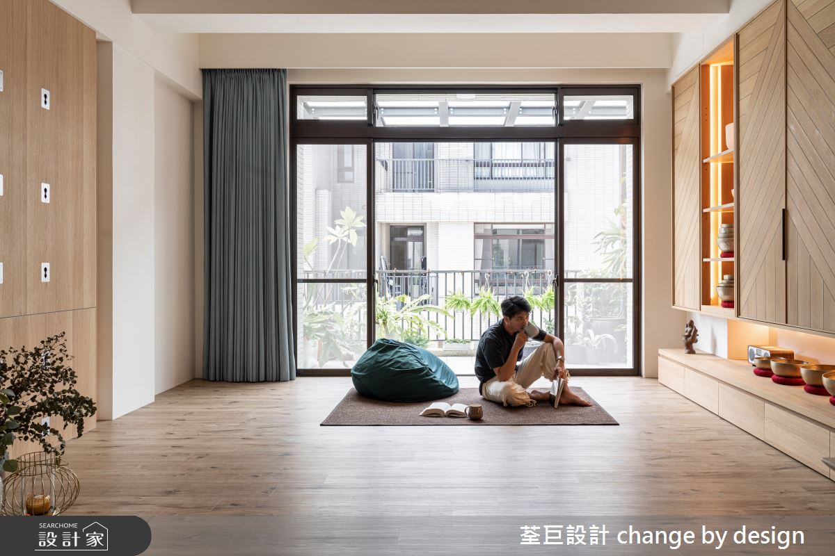60坪新成屋(5年以下)＿日式無印風客廳和室案例圖片＿荃巨設計 change by design＿荃巨_26之1