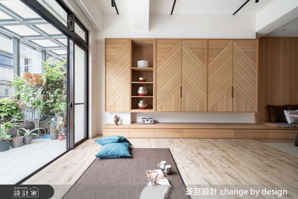 60坪新成屋(5年以下)＿日式無印風客廳和室陽台案例圖片＿荃巨設計 change by design＿荃巨_26之5