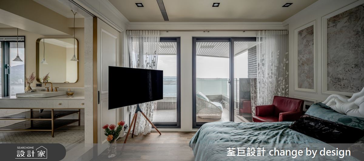 80坪新成屋(5年以下)＿簡約風臥室浴室案例圖片＿荃巨設計 change by design＿荃巨_27之5