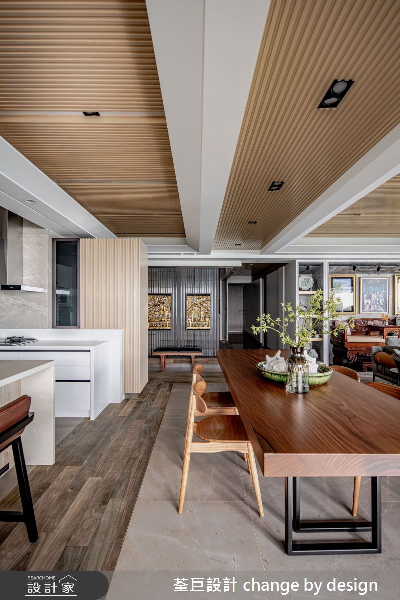 80坪新成屋(5年以下)＿簡約風餐廳廚房案例圖片＿荃巨設計 change by design＿荃巨_27之3