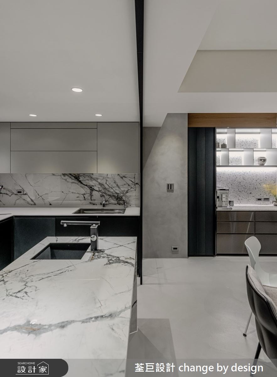 64坪預售屋＿混搭風廚房案例圖片＿荃巨設計 change by design＿荃巨_28之15