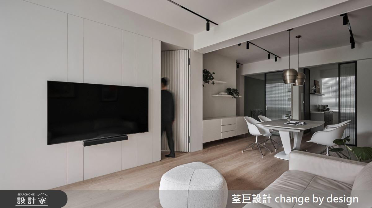 30坪老屋(41~50年)＿簡約風客廳餐廳案例圖片＿荃巨設計 change by design＿荃巨_29之3