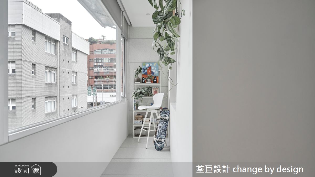 30坪老屋(41~50年)＿簡約風陽台案例圖片＿荃巨設計 change by design＿荃巨_29之1