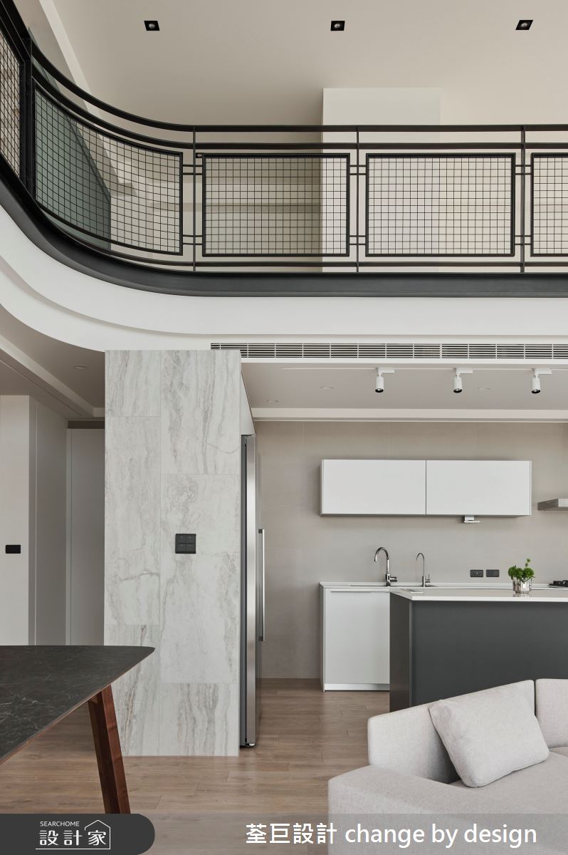 60坪新成屋(5年以下)＿混搭風客廳餐廳廚房案例圖片＿荃巨設計 change by design＿荃巨_30之6