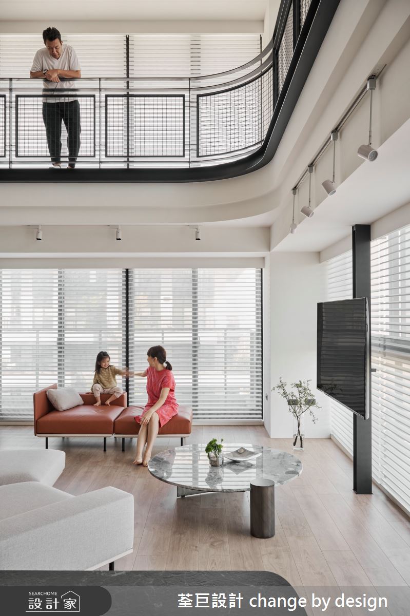 60坪新成屋(5年以下)＿混搭風客廳案例圖片＿荃巨設計 change by design＿荃巨_30之10