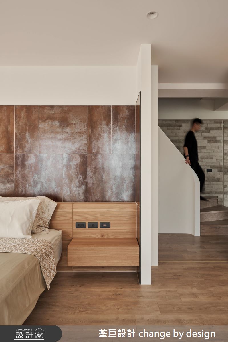 60坪新成屋(5年以下)＿混搭風臥室樓梯客房案例圖片＿荃巨設計 change by design＿荃巨_30之28