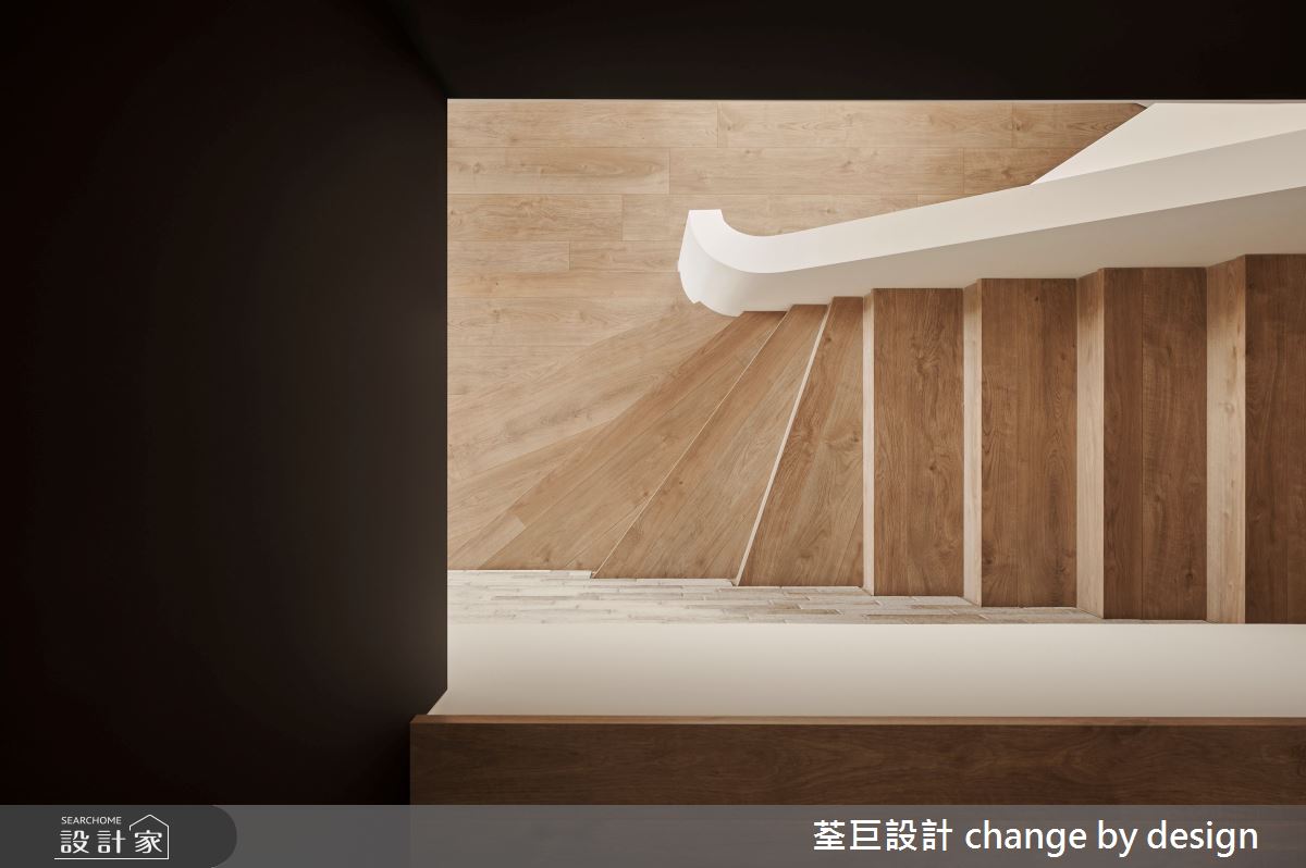 60坪新成屋(5年以下)＿混搭風樓梯案例圖片＿荃巨設計 change by design＿荃巨_30之30