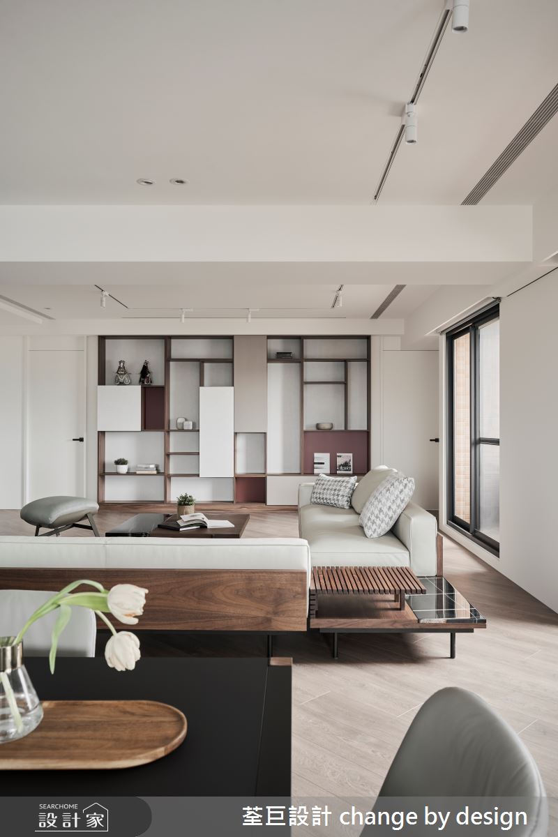 68坪中古屋(5~15年)＿混搭風客廳餐廳案例圖片＿荃巨設計 change by design＿荃巨_31之3