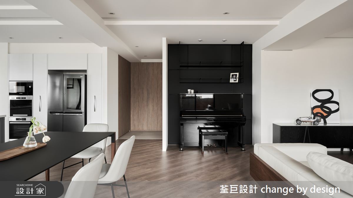 68坪中古屋(5~15年)＿混搭風玄關客廳餐廳案例圖片＿荃巨設計 change by design＿荃巨_31之1